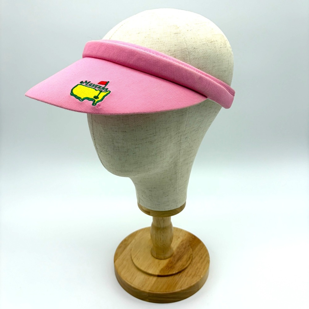 The Masters Golf Visor Womens Pink Tournament Magnolia Lane Collection Augusta